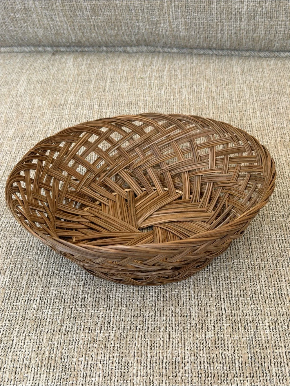NWT Vintage Cottagecore Chadwick Mallard Duck Bun Basket Wicker Bread Warmer NOS